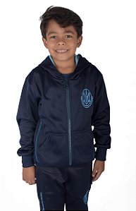 (D) RED018- Blusão Moletom Leve Chimpa Aberto c/ Capuz-Zíper