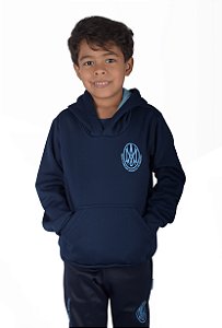 (D) RED028 - Blusão Moletom Fechado c/ Capuz