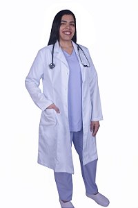 Avental Feminino M/Longa - Gabardine
