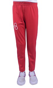 (A)BRA069 - Ed. Infantil - Calça Legging  Suplex - Vermelha