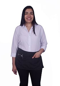 Avental Saia Curto Em Oxford