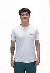 (C) BRA071 - Ed Infantil/ Fundamental - Camiseta Unissex Manga Curta Poliamida