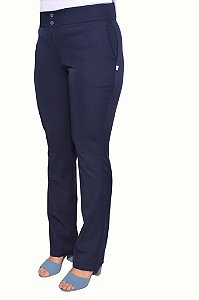 Calça Social Feminina c/ Bolso em Two Way