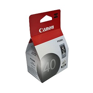 Cartucho Canon PG40 Preto para Pixma IP1200 IP1300 MP140 MP160
