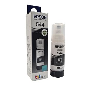 Garrafa de tinta EPSON T544120 544 Preto Refil para L1110 L6110 L3150 L3160 L5190
