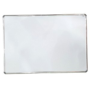 Quadro Branco Moldura De Aluminio Lousa Escolar 120x90Cm