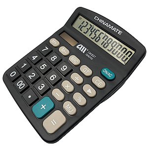 Calculadora Eletrônica 12 Dígitos CM837 Chinamate