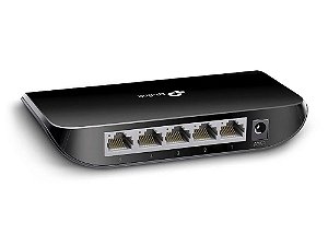 Switch de Mesa com 5 Portas 10/100/1000Mbps Gigabit TL-SG1005D Tp-Link