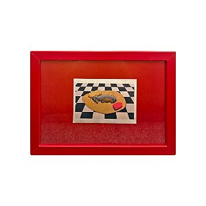 QUADRO "SÓ O PÓ" - RETANGULAR