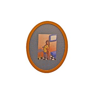 QUADRO ABATIDA - OVAL