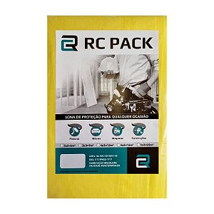 Lona Cortada 5x4 Amarela Fina