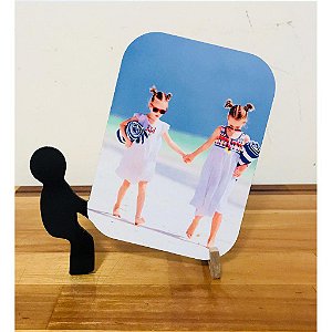 MDF sublimático porta retrato boneco