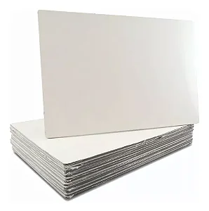 Placa A4 (28x19 cm) mdf 6 mm resinado para sublimação