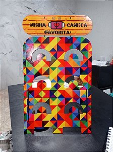 Expositor de caneca em mdf 3mm resinado para sublimação