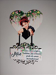 KIT Coração e Placa