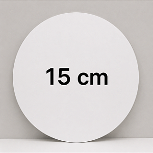 Disco de 15 cm de diametro resinado ara sublimação