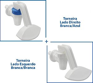 Torneira Acquaflex/Stilo Libell - Lado Esquerdo e Lado Direito