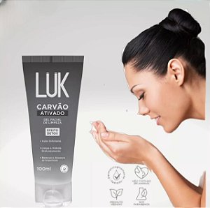 Gel de Limpeza Facial LUK Carvão Ativado