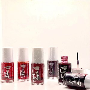 Lip Tint Frutas: Uva, Tutti-Frutti, Morango, Cereja, Framboesa e Melancia Fenzza