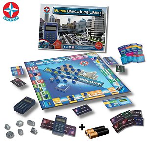 Kit Jogos de Tabuleiro Banco Imobiliário + Detetive + Jogo da Vida + Cara a  Cara