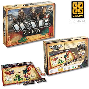 Jogo War Edição Especial Vikings (Jogo em Português) – BEM VINDO