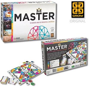 Jogo Master Perguntas e Respostas Grow - Jogos de Tabuleiro