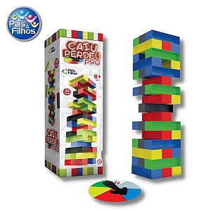 JOGO FAMILIA CAIU PERDEU 54 PCS PAIS & FILHOS DIVERTIDO - Lepetiti  Brinquedos