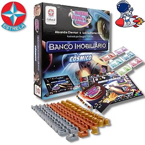 JOGO DE TABULEIRO BANCO IMOBILIARIO MUNDO ORIGINAL ESTRELA - Lepetiti  Brinquedos