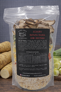 RISOTO BATATA BAROA E SHITAKE