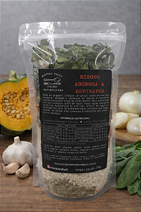 RISOTO ABÓBORA & ESPINAFRE
