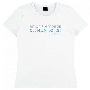 Baby Look Feminina Básica Ágape Cárita | Ocitocina