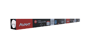 LAMPADA LED TUBULAR 60CM T8 BRANCA 6500K 9W AVANT