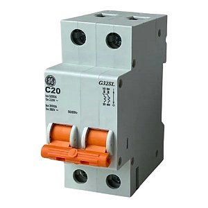 Disjuntor Bipolar GE C20