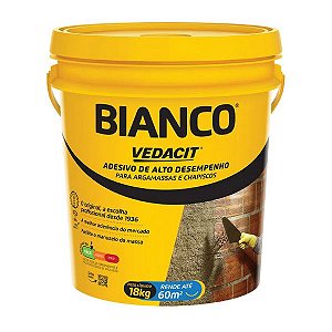 Aditivo para Chapisco Bianco 18kg Branco Vedacit