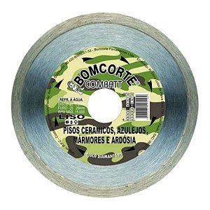 Disco Diamantado 4 1/2X20mm Liso água Combatt