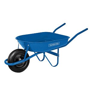 Carrinho de Mão Pneu/Camara 50L Azul - Tramontina
