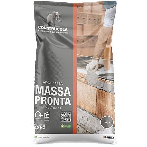 Massa Pronta Multiusos 20kg - Construcola