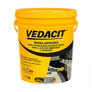 CARBOLASTICO LAJE  20KG - VEDACIT