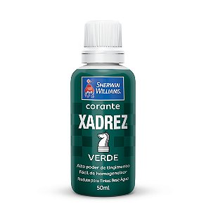 CORANTE LÍQUIDO XADREZ VERDE