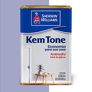 TINTA KEMTONE VIOLETA ALFAZEMA 18L - SHERWIN-WILLIAMS