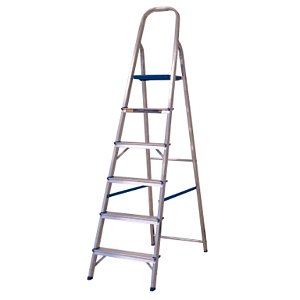 ESCADA ALUMINIO 6 DEGRAUS - ALUMASA