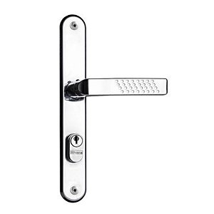 FECHADURA EXTERNA PERFIL ALAVANCA CROMADA ITALY CLASS - SILVANA