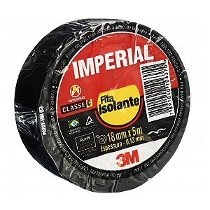 FITA ISOLANTE 05m (18x5m) IMPERIAL - 3M