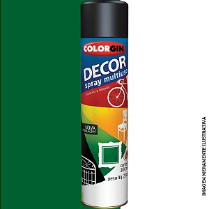 TINTA SPRAY DECOR VERDE 360ML         -COLORGIN