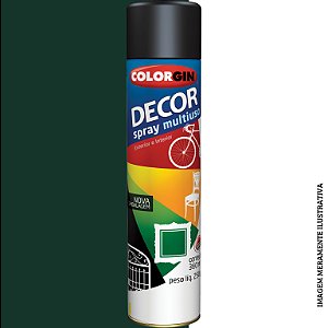 TINTA SPRAY DECOR VERDE FOLHA 360ML         -COLORGIN