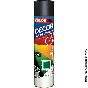 TINTA SPRAY DECOR BRANCO BRILHANTE 360ML -COLORGIN