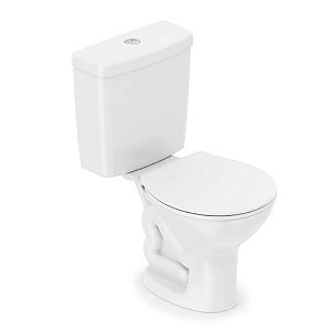 VASO SANITÁRIO COM CAIXA ACOPLADA 6L BRANCO LINHA SAVEIRO - CELITE