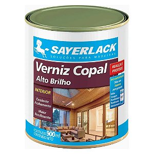 VERNIZ COPAL ALTO-BRILHO INTERIOR 900ml - SAYERLACK