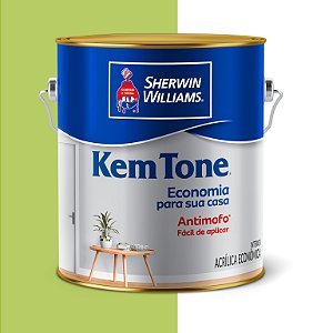 TINTA KEMTONE VERDE LIMÃO 3,600L - SHERWIN-WILLIAMS