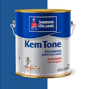 TINTA KEMTONE AZUL INDIGO 3,600L - SHERWIN-WILLIAMS